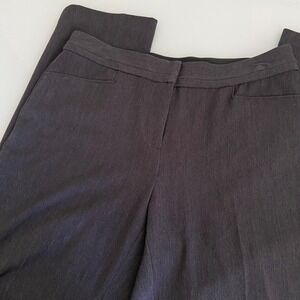 Rafaella Curvy Dress Pants Stretch Career Office Dark‎ Gray Size 6 Straight Leg